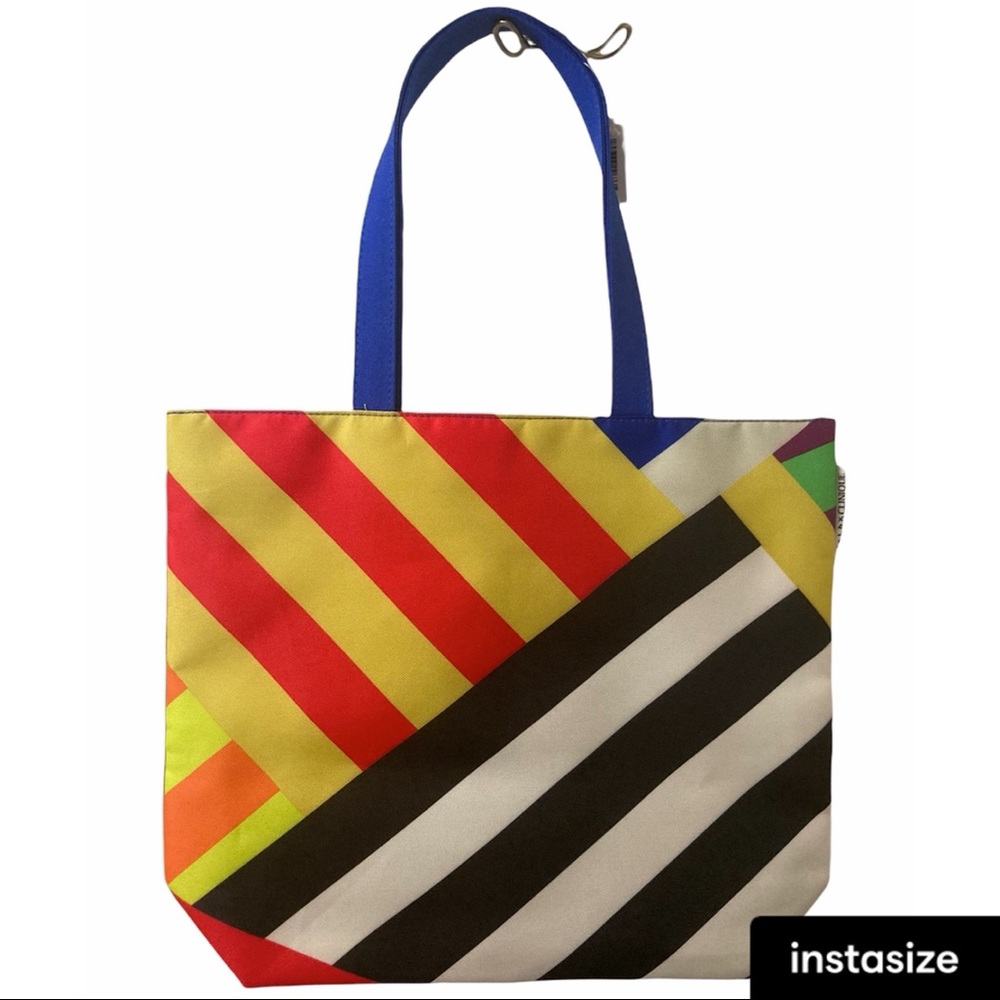 Clinique Donald x Clinique Geometric Tote Bag